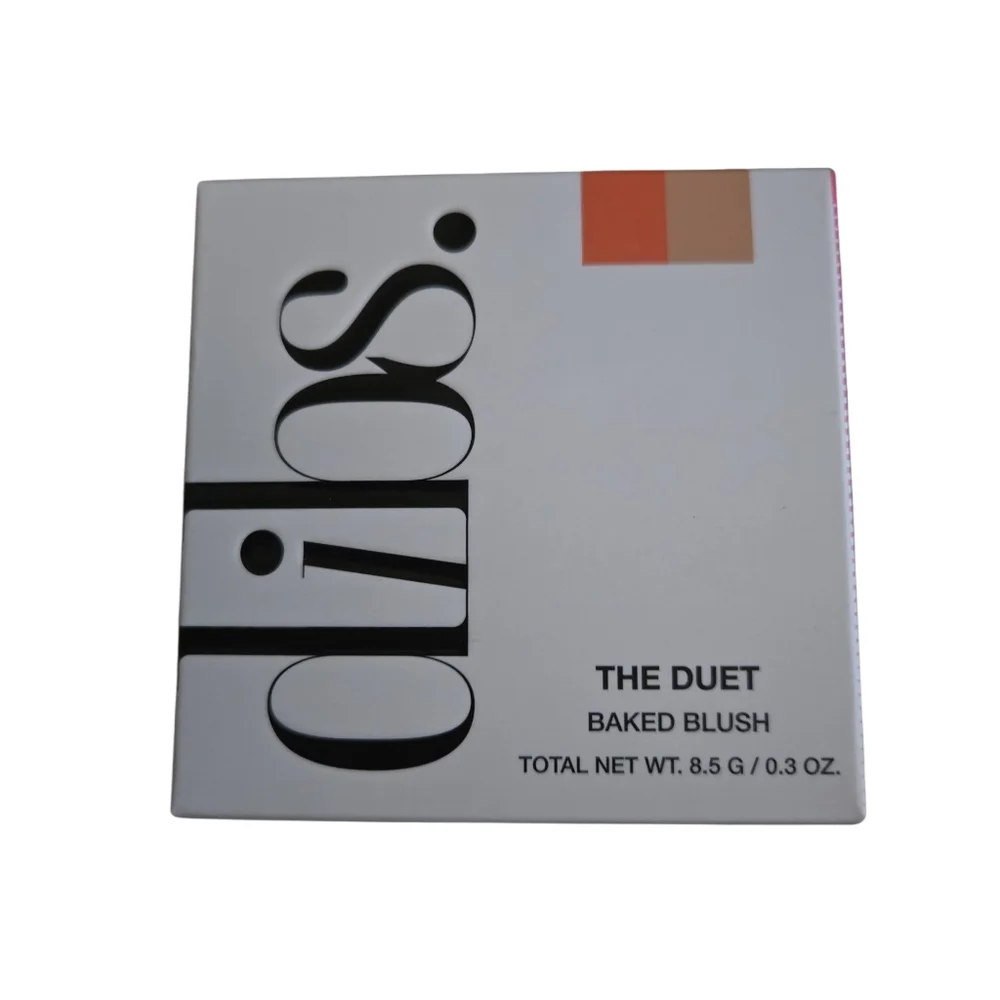 NIB Dibs The Duet Baked Blush Starstruck Poppy Peach Coral Golden Bronze 8.5g